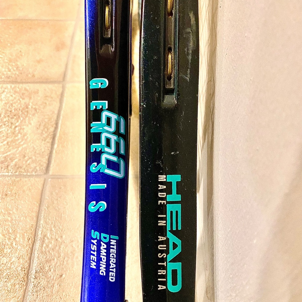 Two Prince Long-Body Tennis Racquet Bags (+2 Head Racquets) - Picture 7 of 8